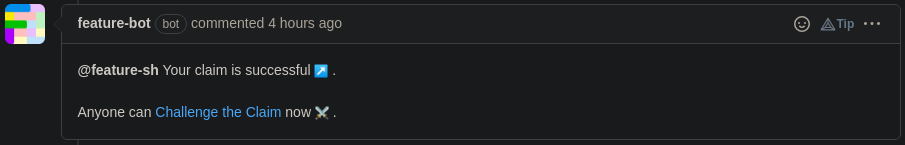 Challenge the claimant